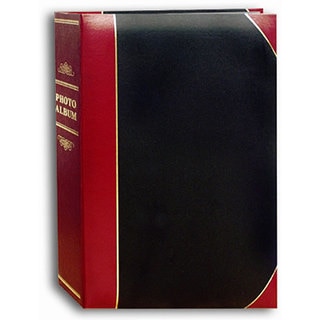 Pioneer Red/Black 4 x 6 Ledger-style Photo Album (Pack of Two)