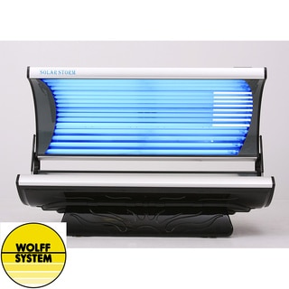 Wolff Systems Solar Storm 24-bulb Tanning Bed with MP3 Audio System