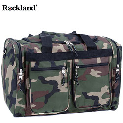Rockland Deluxe Camoflauge 19-inch Carry-On Tote / Duffel Bag