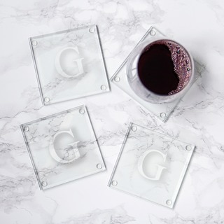 Personalized Glass Coasters (Set of 4)