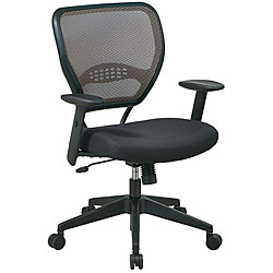 Office Star Deluxe Latte Air Grid Managers Chair