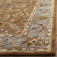 Safavieh Handmade Heritage Timeless Traditional Brown/ Blue Wool Rug (9'6 x 13'6)