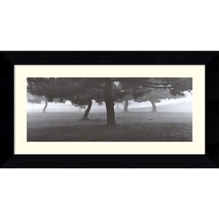 Richard Calvo 'Trees in the Fog' Framed Art Print
