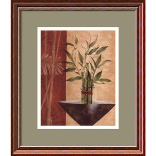 Eugene Tava 'Lucky Bamboo I' Framed Art Print