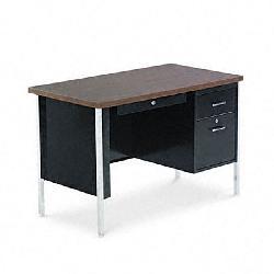 Alera Single Pedestal Steel Desk