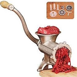 Weston #10 Manual Meat Grinder and Sausage Stuffer