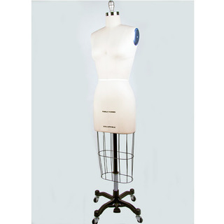 Size 8 Height-adjustable Professional Dress Form