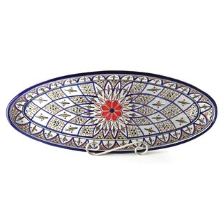 Tabarka 21-inch Extra Large Oval Platter (Tunisia)