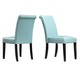Dorian Faux Leather Upholstered Dining Chair (Set of 2) by iNSPIRE Q Bold - Thumbnail 7