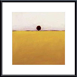 Ron Rogers 'One in Yellow' Metal Framed Art Print