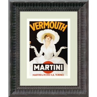 Marcello Dudovich 'Vermouth Martini (ca. 1918)' Framed Art Print
