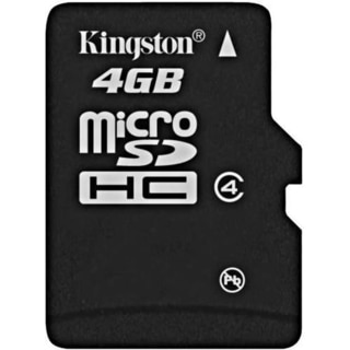 Kingston 4GB microSD High Capacity (microSDHC) Card - (Class4)