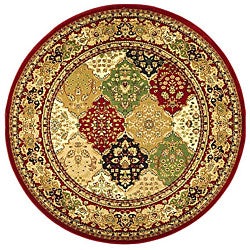 Safavieh Lyndhurst Traditional Oriental Multicolor/ Red Rug (8' Round)