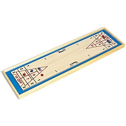 Portable Wood Shuffleboard Game