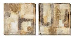 Gallery Direct Jane Bellows 'Convolution' Oversized Canvas Art (Set of 2) - Thumbnail 1