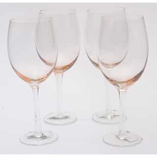Certified International Pink 20-oz White Wine Glasses (Set of 8)