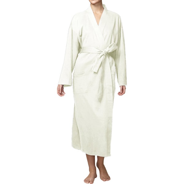 Unisex Organic Combed Cotton Jersey Bath Robe