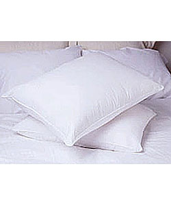 Deluxe Cotton Medium-soft Support Natural Feather Pillows (Set of 2)