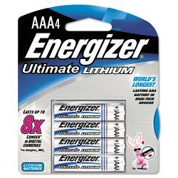 Energizer e¿ Lithium AAA Batteries (Pack of 4)