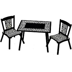 Wild Side 3-piece Table and Chair Set