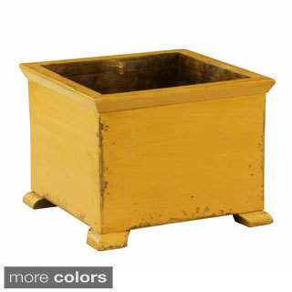 French Solid Wood Planter