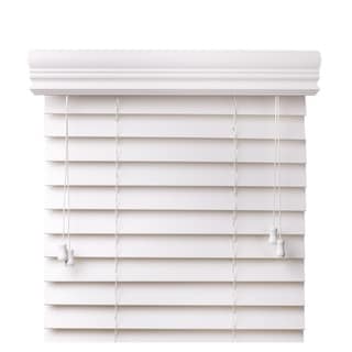 Arlo Blinds Customized Faux Wood 31.5-inch Window Blinds