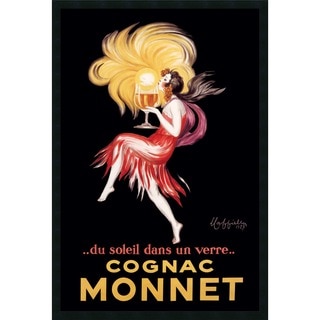 Leonetto Cappiello 'Cognac Monnet (ca. 1927)' Framed Art Print with Gel Coated Finish