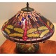 Pine Canopy Monongahela Tiffany-style Dragonfly Table Lamp - Thumbnail 1