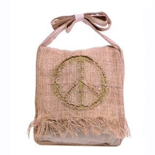 Handmade Hemp Messenger Bag (Nepal)
