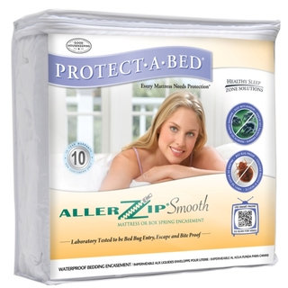 AllerZip Smooth Queen-size Bedbug-proof Mattress Protector