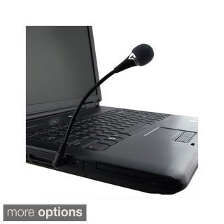 INSTEN VOIP / SKYPE Mini Flexible Black Microphone