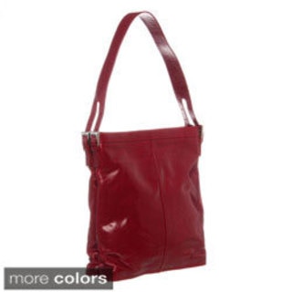 Abbyson Cosmo Italian Leather North-South-Style Handbag