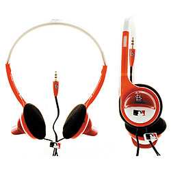 Nemo Digital MLF10117STL St Louis Cardinals Batting Helmet Overhead Headphones