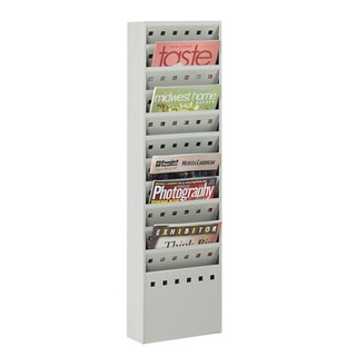 Safco 11-pocket Steel Magazine and Business Literature Display Rack