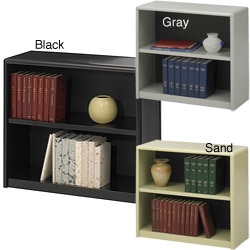 Safco Steel 2-shelf Bookcase