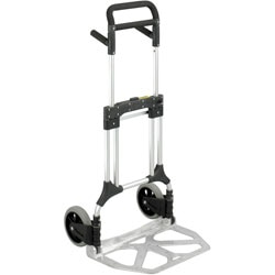 Safco Stow-away Foldable Heavy-duty Aluminum Hand-truck with Toe Plate
