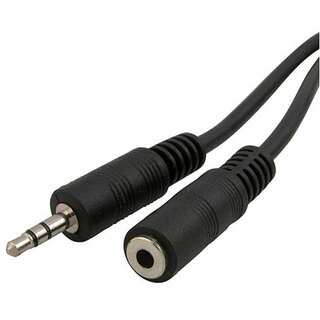 INSTEN Stereo Plug-to-Jack 3.5 mm M/ F 6-foot Extension Cable