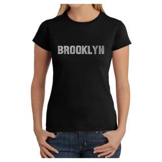 Los Angeles Pop Art Women's 'Brooklyn' T-shirt