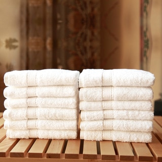 Authentic Hotel Spa Turkish Cotton Washcloth (Set of 12)