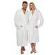 Authentic Hotel Spa Unisex Turkish Cotton Terry Cloth Bath Robe - Thumbnail 5