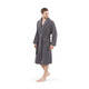 Authentic Hotel Spa Unisex Turkish Cotton Terry Cloth Bath Robe - Thumbnail 1