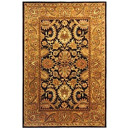Safavieh Handmade Classic Regal Dark Plum/ Gold Wool Rug (8'3 x 11')