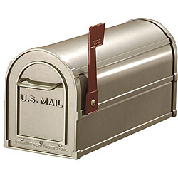 Salsbury Nickel Heavy-duty Rural Mailbox