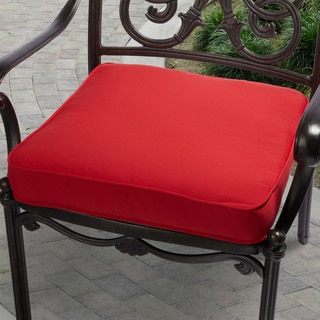 Indoor/ Outdoor 19-inch Sunbrella Canvas Chair Cushion