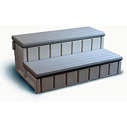 Confer Spa Step w/ Storage - Gray