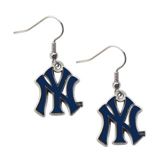 New York Yankees Dangle Logo Earrings