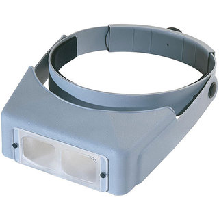 OptiVISOR LX # 4 Hands-free Adjustable Binocular Magnifier Lensplate