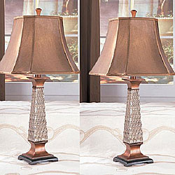 Coppy 31-inch Antique Table Lamps (Set of 2)