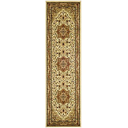 Safavieh Lyndhurst Traditional Oriental Ivory/ Rust Runner Rug (2'3" x 14')