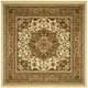 Safavieh Lyndhurst Traditional Oriental Ivory/ Rust Rug (8' x 8' Square) - Thumbnail 0